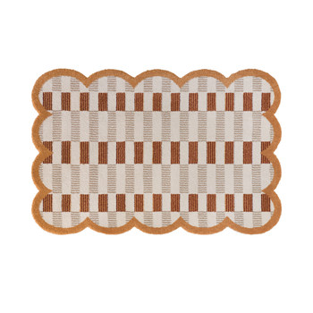 Saibos colorful medieval style entry floor mats are non-slip