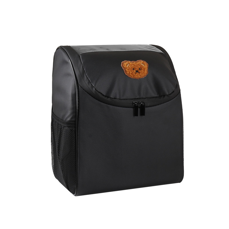 Electric vehicle sling bag with large front capacity for helmets