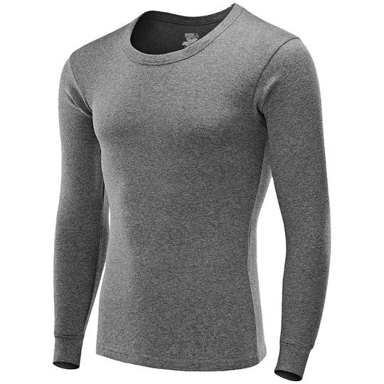 健丹鸟纯棉秋衣男士保暖抗菌内衣秋衣上衣冬季全棉毛衫内穿打底薄