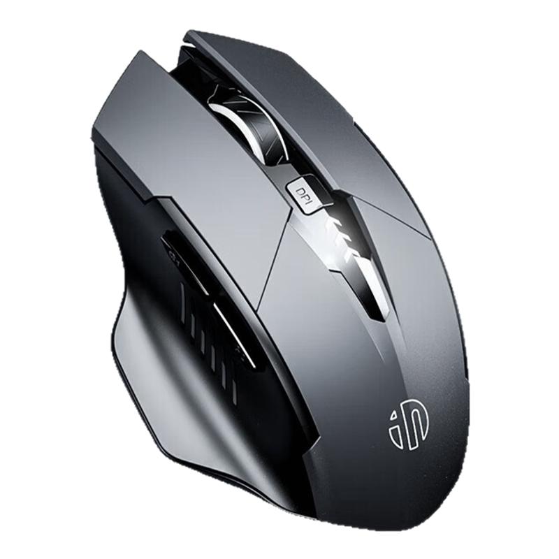 British Fick A1 wireless mouse Bluetooth three-mode power lamp C port charging office game mute button 6-button upgrade