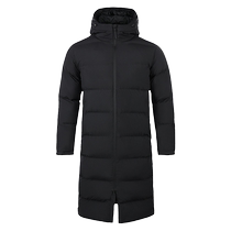 Sepulang Football Long Sports Cotton Jacket Mens Over-the-Knee Thickened Sports Student Arts Examination Parent-Child Sports Down Cotton Coat