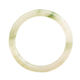 Xinjiang jade bracelet natural emerald color floating flowers for women