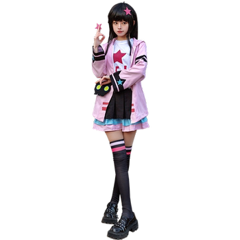 Cat Teacher Anime Aotu Kelly Cosplay Costume Female Full Set 2D World Cos Wig Party