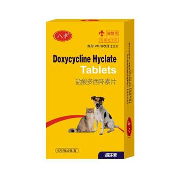 ເມັດ Doxycycline ສໍາລັບແມວ ແລະ ຫມາໄອ, ຈາມ ແລະ ນໍ້າມູກໄຫຼ, ຕິດເຊື້ອທາງເດີນຫາຍໃຈສໍາລັບຫມາແລະແມວ, ຢາເຢັນສັດລ້ຽງ