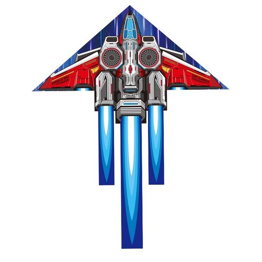 2025新款风筝网红卡通战斗飞机微风易飞手持线轮盘小儿童大人专用