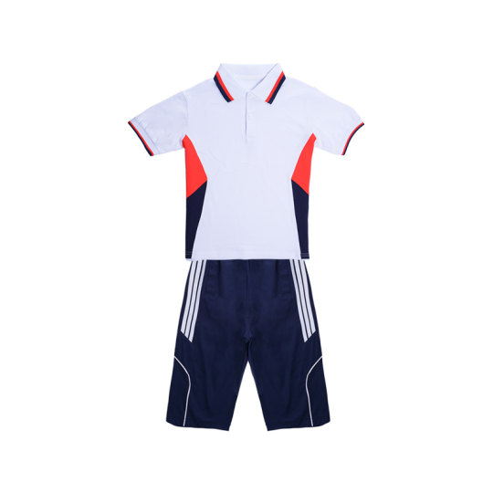 初中小学生校服夏季短袖中裤套装三四六一年级儿童运动会方队班服