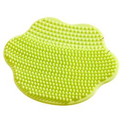 Keyo infant shampooing brush silicone gum massage header -to -head baby shampooing artifact newborn, bathing bath supplies