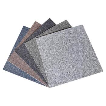 Flame-retardant office building decoration pvc carpets in complete styles
