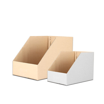 Warehouse classification special inclined shelves cartons e-commerce supermarket parts snacks five-layer super hard storage storage space box