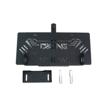 Tank 300 Spare Tire License Plate Rack Modified Spare Tire Bracket Flagpole Inverted Headlights Iron Shovel Five All-in-one Special Accessories