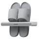 Bathroom slipper rack wall-mounted wall-mounted toilet shoe storage artifact bathroom punch-free shoe rack storage rack