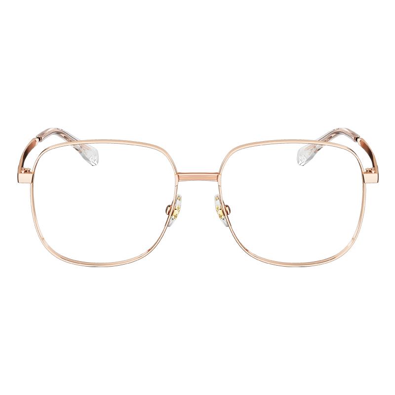 Mosen gold wire large square frame myopia glasses