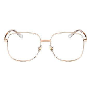 Mosen gold wire large square frame myopia glasses