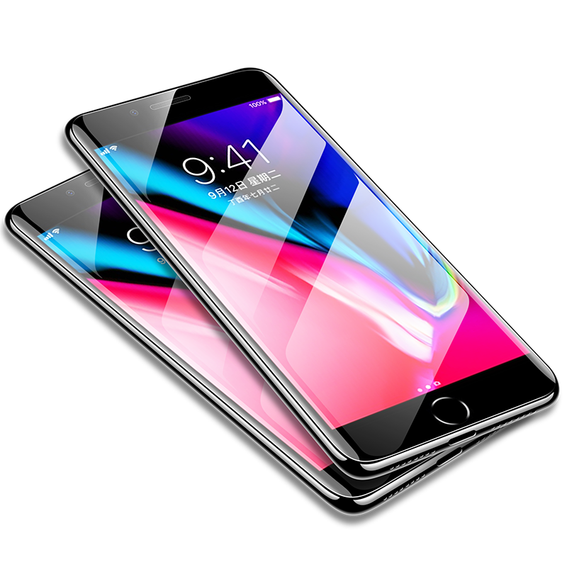 适用苹果8plus钢化膜iPhone7防窥膜7plus全屏覆盖8p防摔7p手机i8贴膜ip8防窥ip7防偷窥i7全包边s抗蓝光七半八