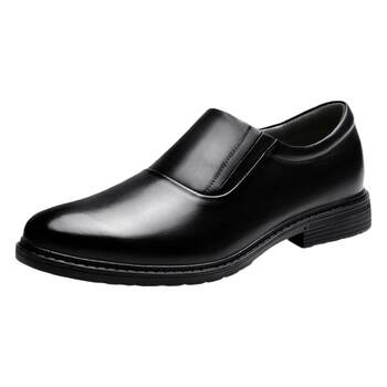 3515 business leather shoe covers genuine leather