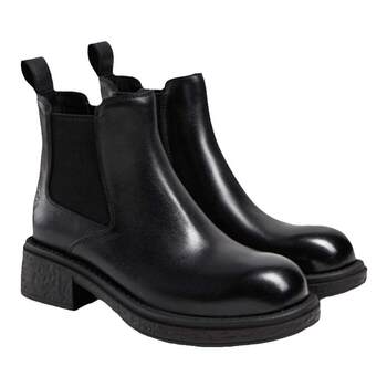 Women's thick heel boots, chimney boots, chelsea boots