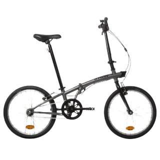 迪卡侬TILT100折叠自行车20寸男女便携城市通勤轻量骑行单车OVB1