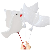 Sports cheerleading props for children childrens hand-held objects peace dove balloons for admission creative cheering atmosphere props