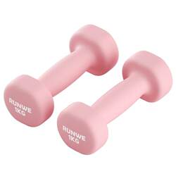 Dumbbells for Women's Fitness, Home Use, Men's Strength Training, Children's Light Weight Equipment, Pure Iron, Elementary School Arm Muscle Training Dumbbells