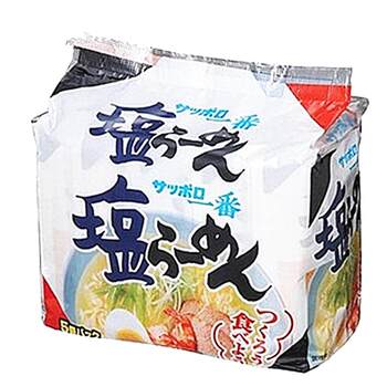 Japanese instant noodles sapporo ichiban wild vegetable salt ramen