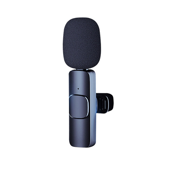 Wireless microphone collapsed radio wheel live broadcast anchor recording equipment clamp collar mobile phone video oral broadcast