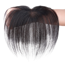 Lanugo hair bangs wig piece female head invisible traceless full real hair natural forehead and temples replacement hairline wig