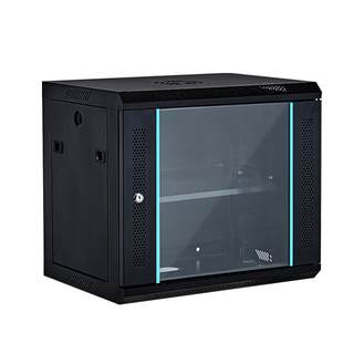 壁挂式网络机柜小型交换机放置6u9u12u弱电机柜家用交换机设备柜不锈钢机房机箱柜加厚静电服务器机柜定制