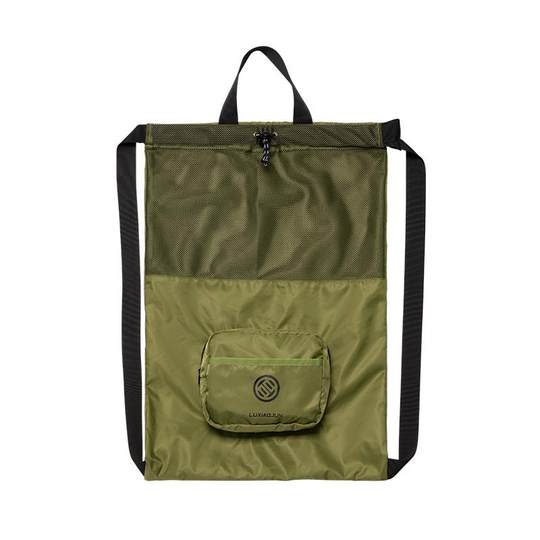 Luxiaojun吕小军运动健身束口袋双肩背包简易抽绳折叠收纳旅行包