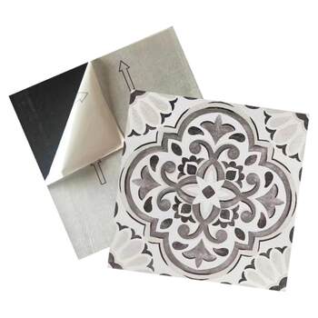 Pvc floor leather self-adhesive thickened wear-resistant imitation tiles