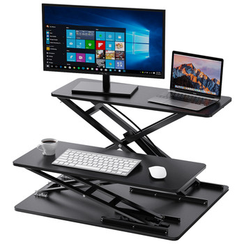 OFH computer elevated stand workbench desktop stand double monitor rack ຍົກແປ້ນພິມ