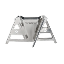 Komen outdoor coffee funnel COF-01 stainless steel folding coffee filter cup holder camping hand-brewed coffee equipment
