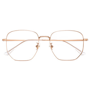 乐申纯钛超轻金丝近视眼镜框女可配镜片钛合金钛架方框眼镜框镜架