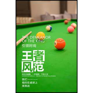 Billiard hall decoration painting billiards poster snooker mural