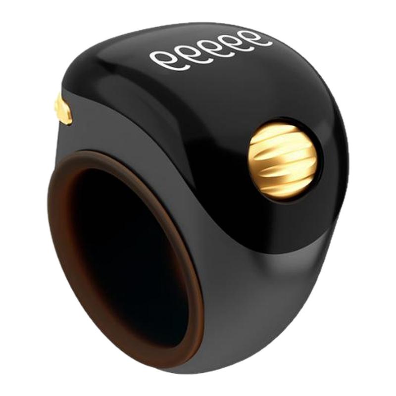 Rechargeable bead counter ring