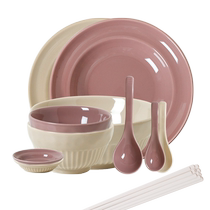Kawashimaya French tableware set 2023 new home high-end housewarming gift bowls and chopsticks bowls and dishes set