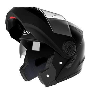 Motorcycle riding motorcycle helmet