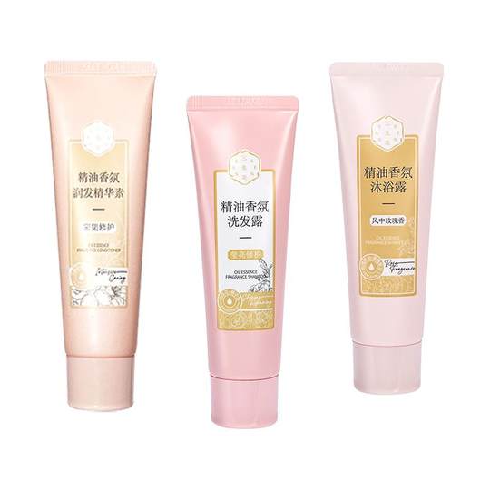 Sanshenghua Duschset in Reisegröße, tragbare Größe für Geschäftsreisen