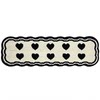 Cream style carpet bedroom bedside blanket high-end room carpet master bedroom strip ins floor mat black and white foot mat