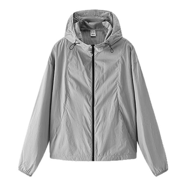 Semir cool sun protection loose slim hooded jacket for women