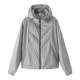 Semir cool sun protection loose slim hooded jacket for women