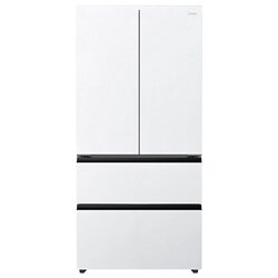 [Microcrystal One Week Fresh]Midea Bear Dun Dun Ultra630 Dual System 2.0 Zero-Insertion Refrigerator for Home Use French Style