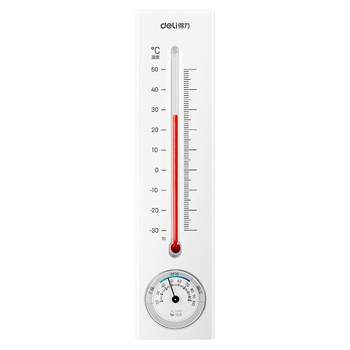 Deli thermometer wall-mounted dry suspension humidity meter