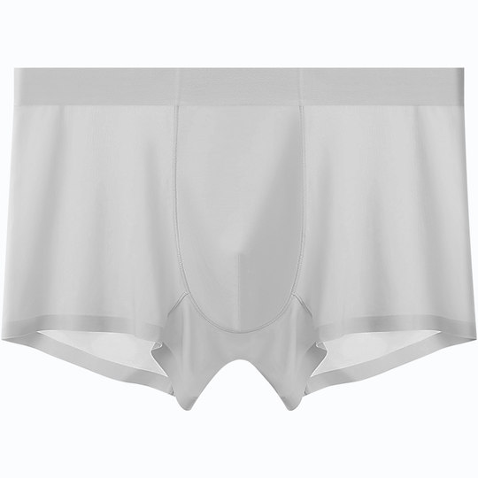 Sous-vêtements en soie glacée confortables et antibactériens de qualité 7A, sans couture