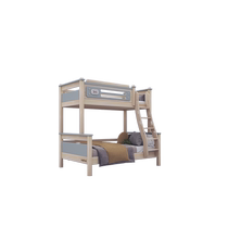 (Self-operated) (Breaking new product) Serta Hart bunk bed childrens bed all solid wood double bed