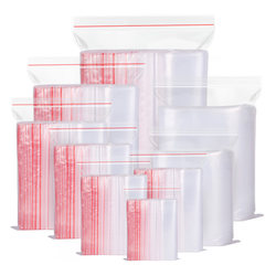 Thickened Transparent Self-Sealing Bags, Small Plastic Sealing Bags, Large Food Preservation Bags, Sealed Bags, Pe Plastic Packaging Bags