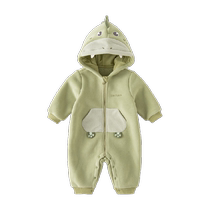 (Zoo) David Bella baby girl clothes autumn jumpsuit 2024 new baby boy baby suit