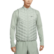 NIKE Nike down vest mens winter new stand-up collar warm running sports vest jacket FB7543-370