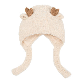 Baby hat autumn and winter baby half velvet ear protection hat winter
