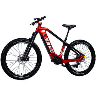 布鲁莱斯S6电助力山地车中置电机变速高端碳纤维男电动锂电自行车