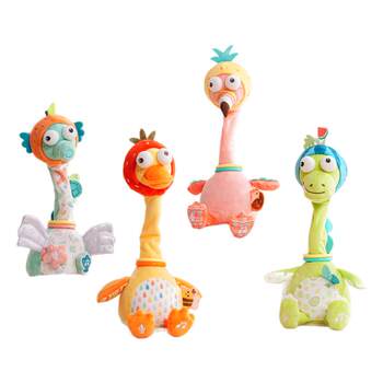 Jollybaby repeat duck plush toy neck twisting doll baby talking, singing, dancing and comfort dolly 1 year ago